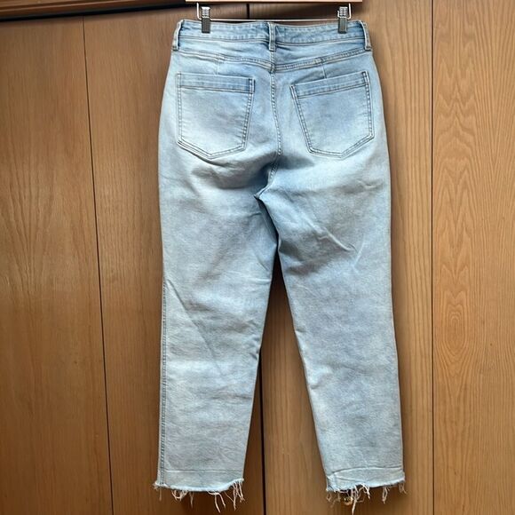 Free People High Rise Vintage Straight Jeans Size 30 - Picture 9 of 10
